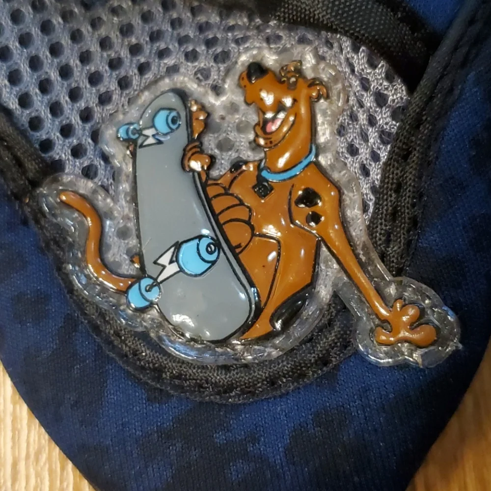 Scooby-Doo Toddler‎ Boys Navy Water Shoes Size 7-8